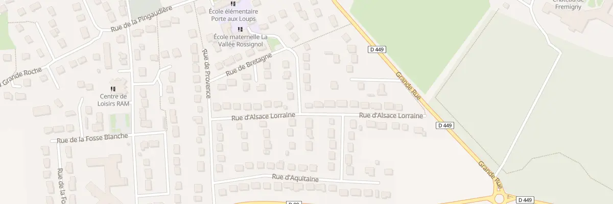 Plan du 15 Rue d’Alsace Lorraine à Bouray-sur-Juine