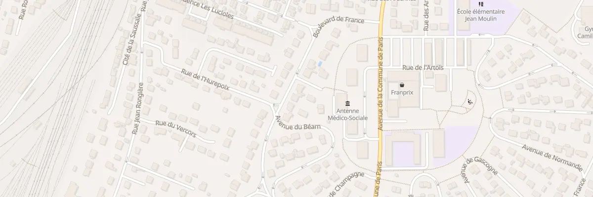 Plan du 17 Bd de France à Brétigny-sur-Orge
