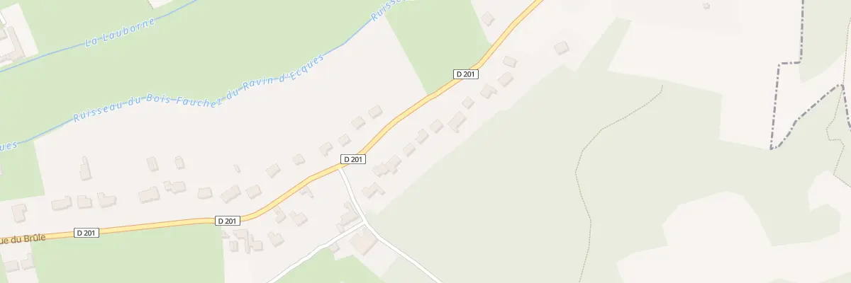 Plan du 1015 Rue du Brûle à Ecques