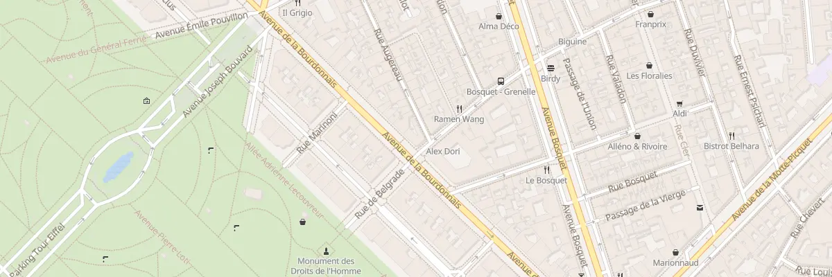 Plan du 218 Rue de Grenelle à Paris 7e Arrondissement
