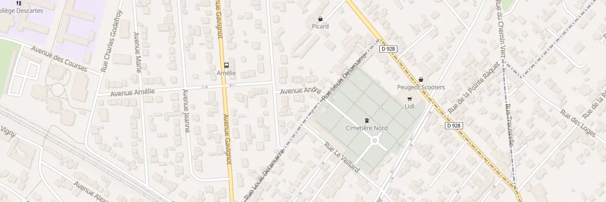 Plan du 4 Av André à Soisy-sous-Montmorency