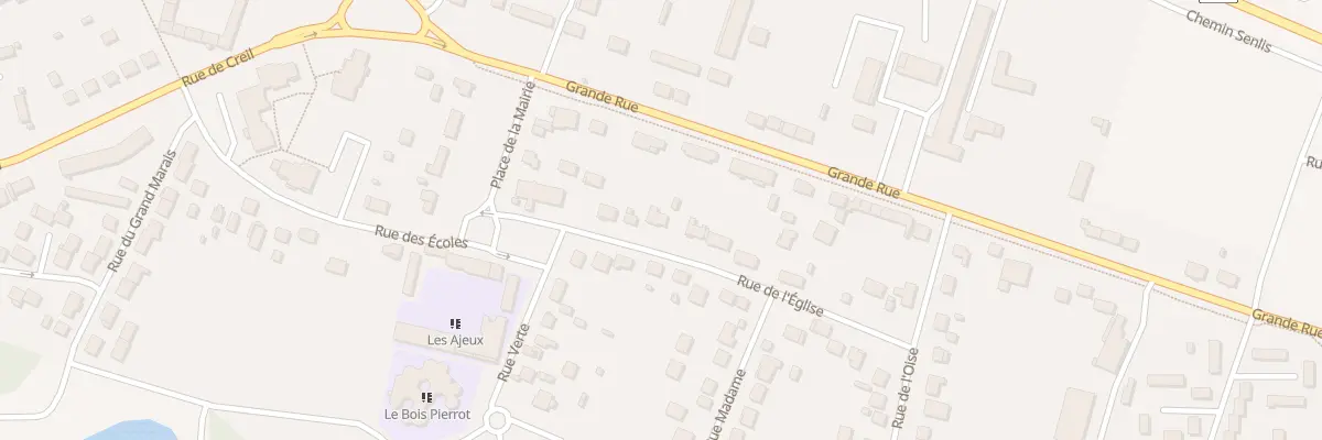 Plan du 3 Rue de l’Eglise à Bernes-sur-Oise