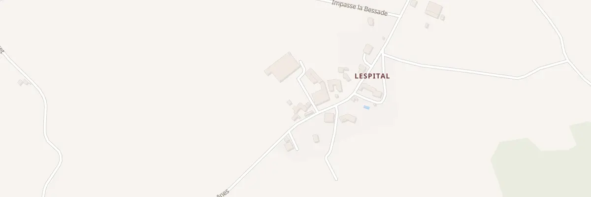 Plan du 5035 Lespital à Cabanès