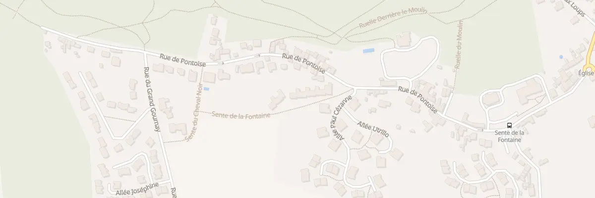 Plan du 43 Rue de Pontoise à Montsoult