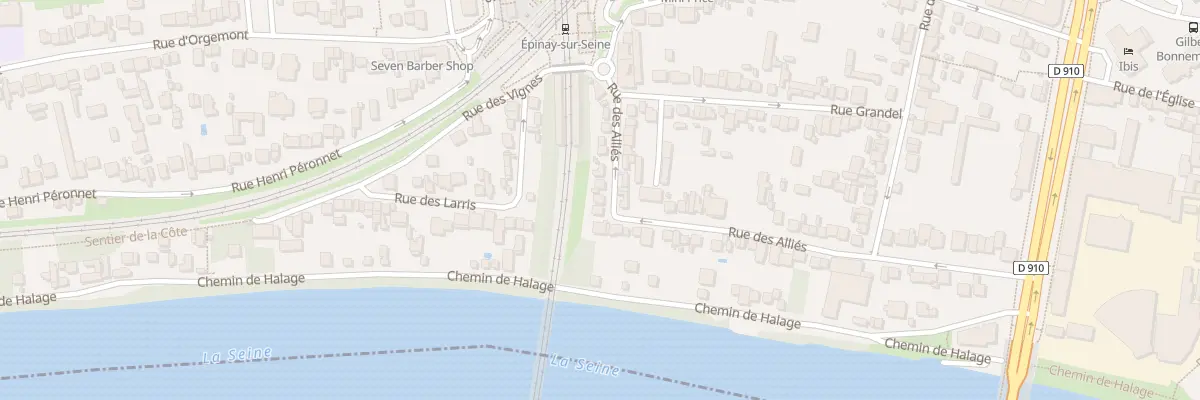 Plan du 55 Rue des Alliés à Épinay-sur-Seine