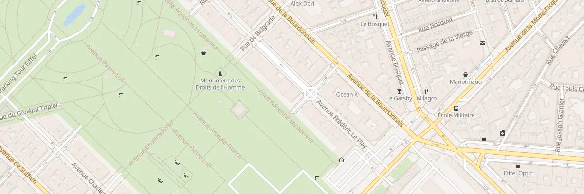 Plan du 6 Rue Savorgnan de Brazza à Paris 7e Arrondissement