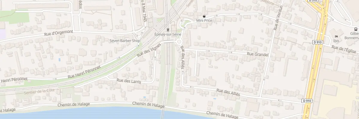 Plan du 65 Rue des Alliés à Épinay-sur-Seine
