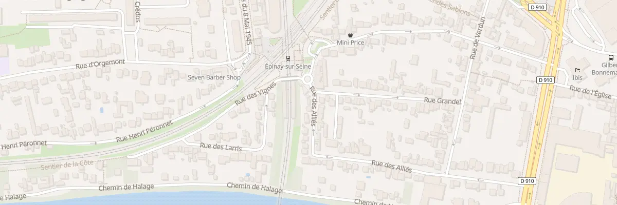 Plan du 67 Rue des Alliés à Épinay-sur-Seine