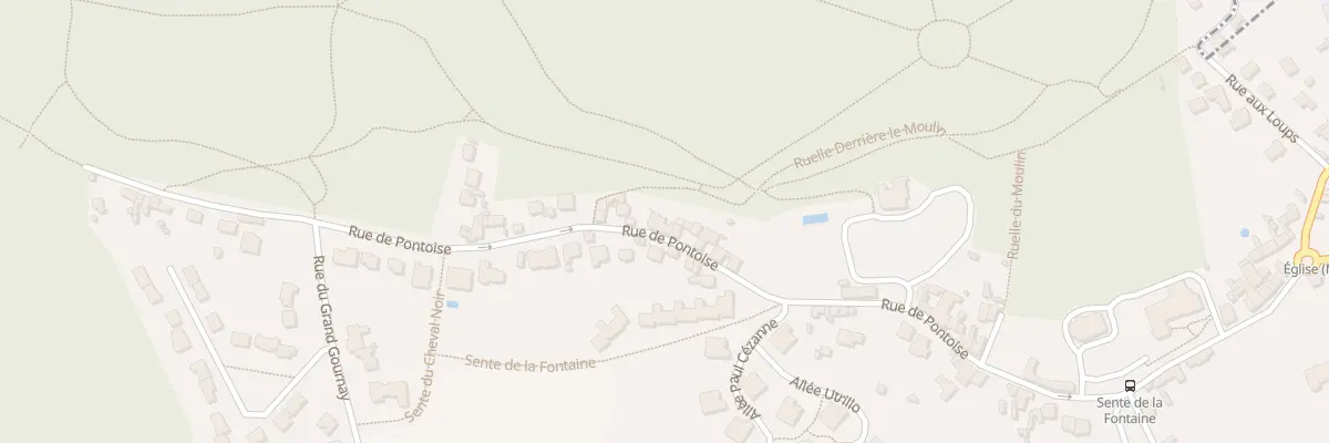 Plan du 46 Rue de Pontoise à Montsoult