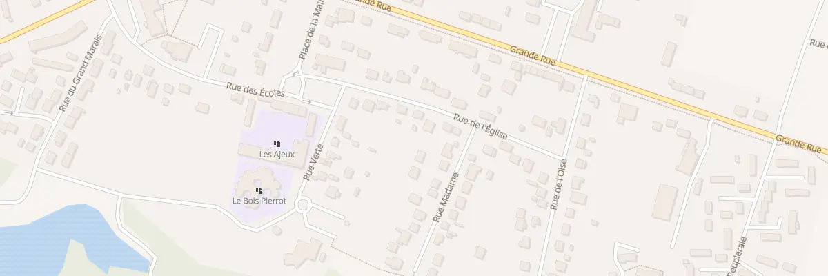 Plan du 10 Rue de l’Eglise à Bernes-sur-Oise