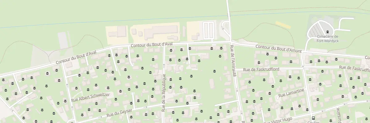 Plan du 120 Rue du Ctr du Bout d’Aval Fm à Dunkerque