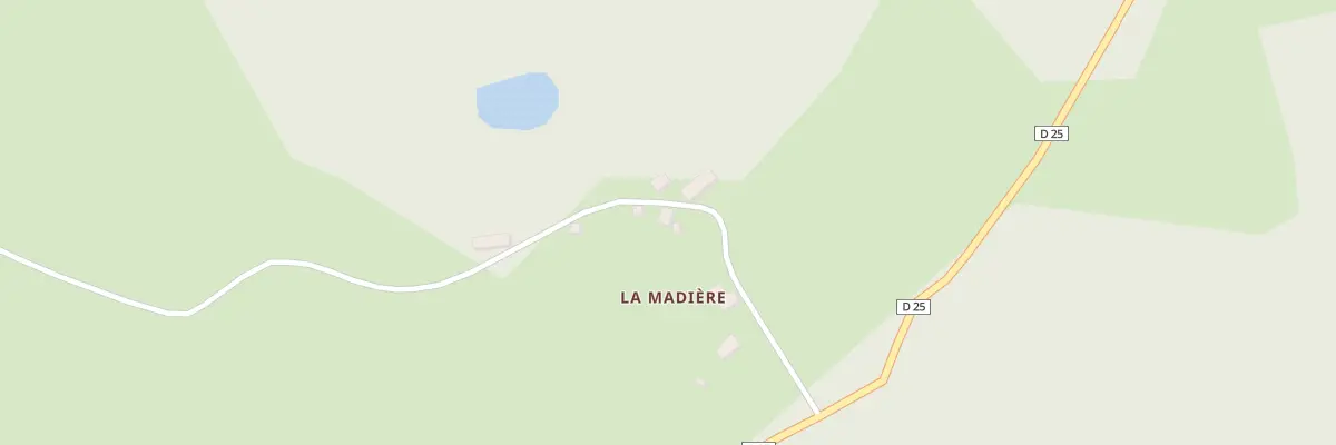 Plan du 5078A La Madière à Saint-Georges-Nigremont