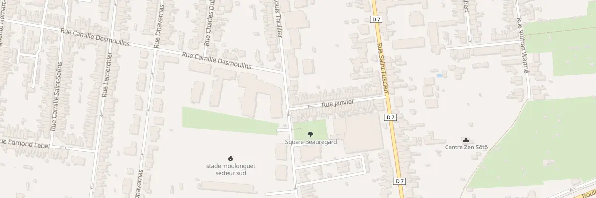 Plan du 48 Rue Janvier à Amiens