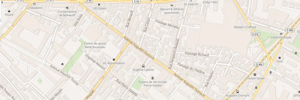 Plan du 41 Av Augustin Dumont à Malakoff