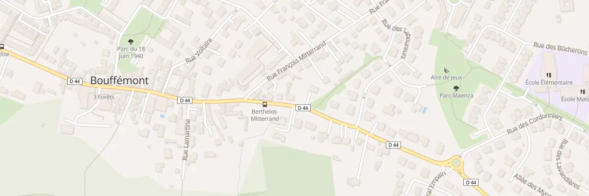 Plan du 7 Rue Berthelot à Bouffémont