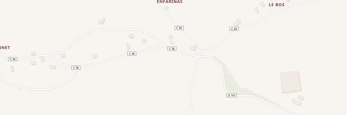 Plan du 6136 Boutonnet à Ayrens