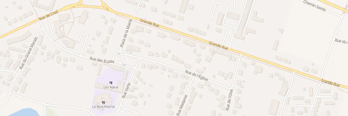 Plan du 5 Rue de l’Eglise à Bernes-sur-Oise