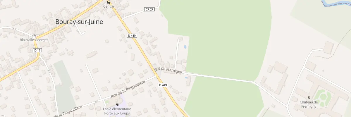 Plan du 3 Rue de Frémigny à Bouray-sur-Juine