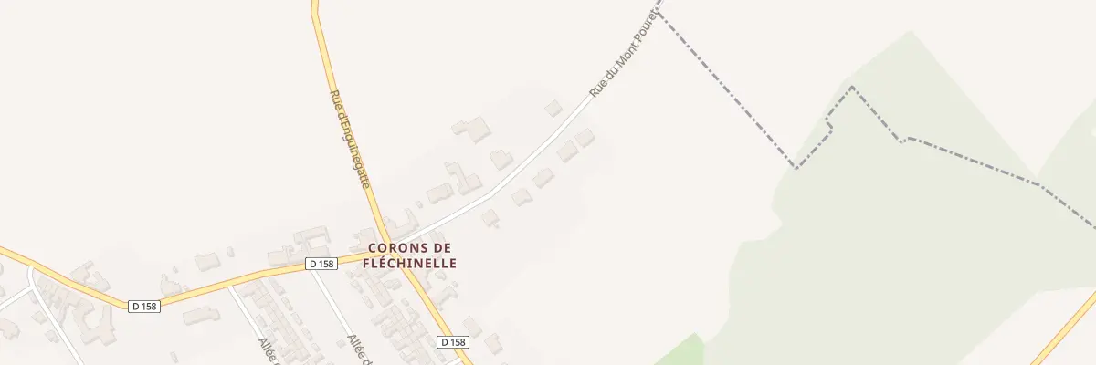 Plan du 10 Rue du Mont Pouret à Enquin-lez-Guinegatte