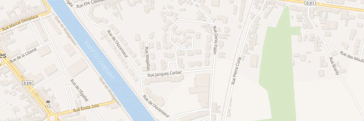 Plan du 6 Sq Jean Bart à Arques
