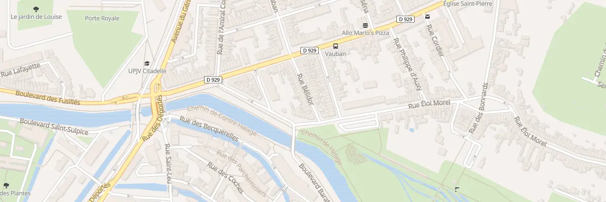 Plan du 26 Rue Bélidor à Amiens