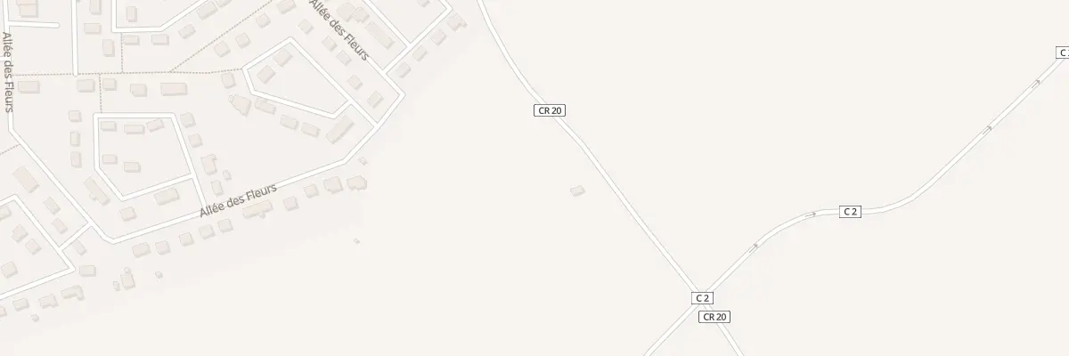Plan du 30 All des Fleurs à Saint-Vrain