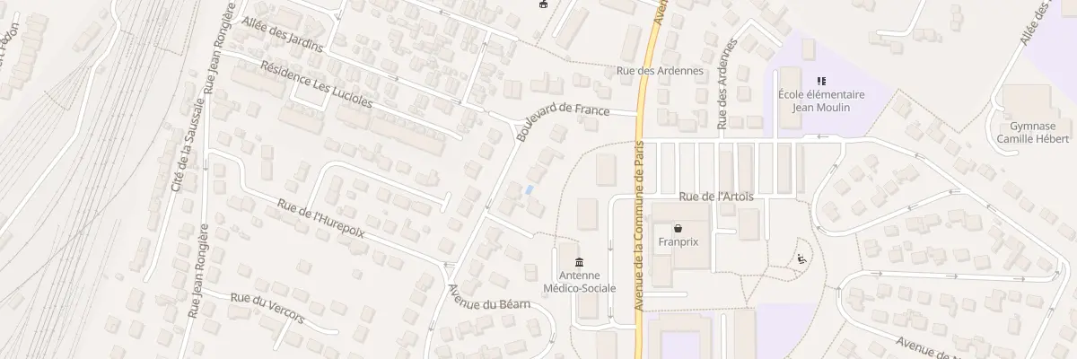 Plan du 9 Bd de France à Brétigny-sur-Orge