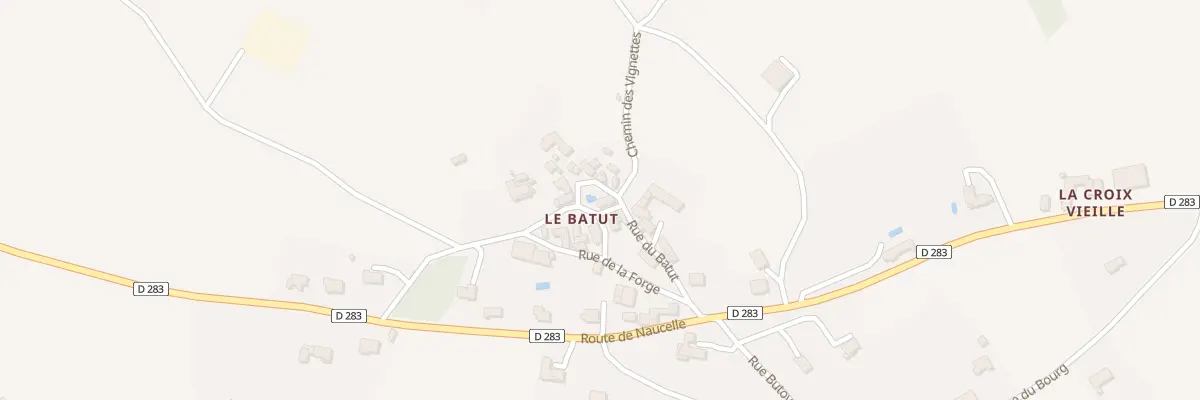 Plan du 9 Rue des Gîtes à Cabanès