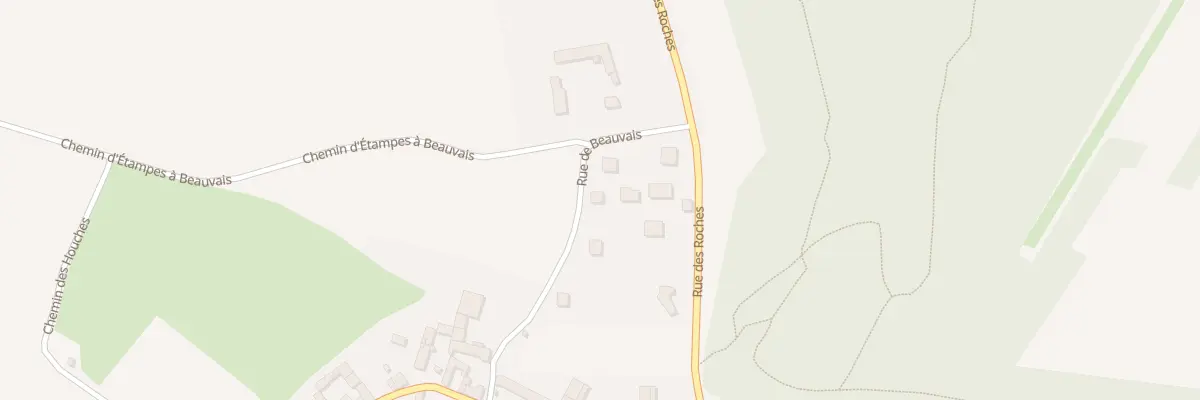 Plan du 3 Rue de Beauvais à Valpuiseaux