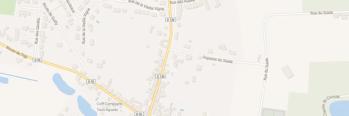 Plan du 28 Rte de Sully à Viglain