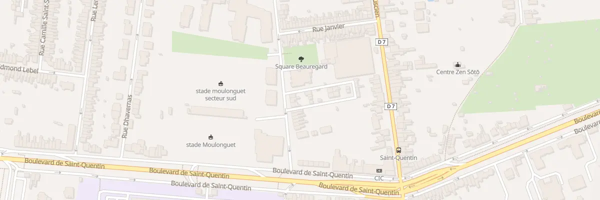 Plan du 173 Rue Louis Thuillier à Amiens