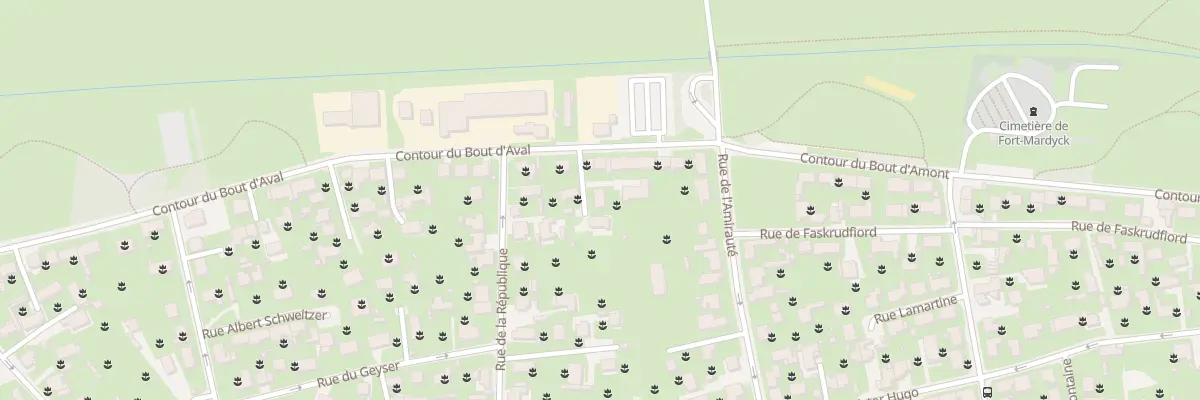 Plan du 126 Rue du Ctr du Bout d’Aval Fm à Dunkerque