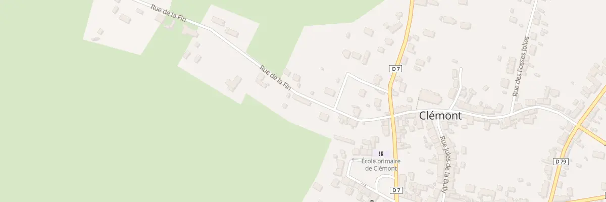 Plan du 19A Rue de la Fin à Clémont
