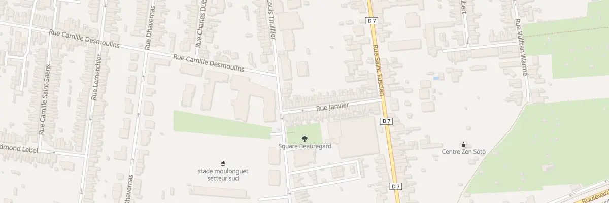 Plan du 40 Rue Janvier à Amiens