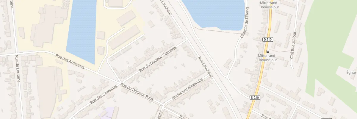 Plan du 26 Rue Calmette à Arques