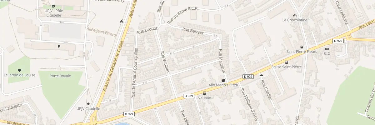 Plan du 37 Rue de Turenne à Amiens