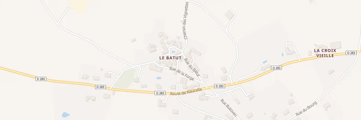 Plan du 5171 Le Batut à Cabanès