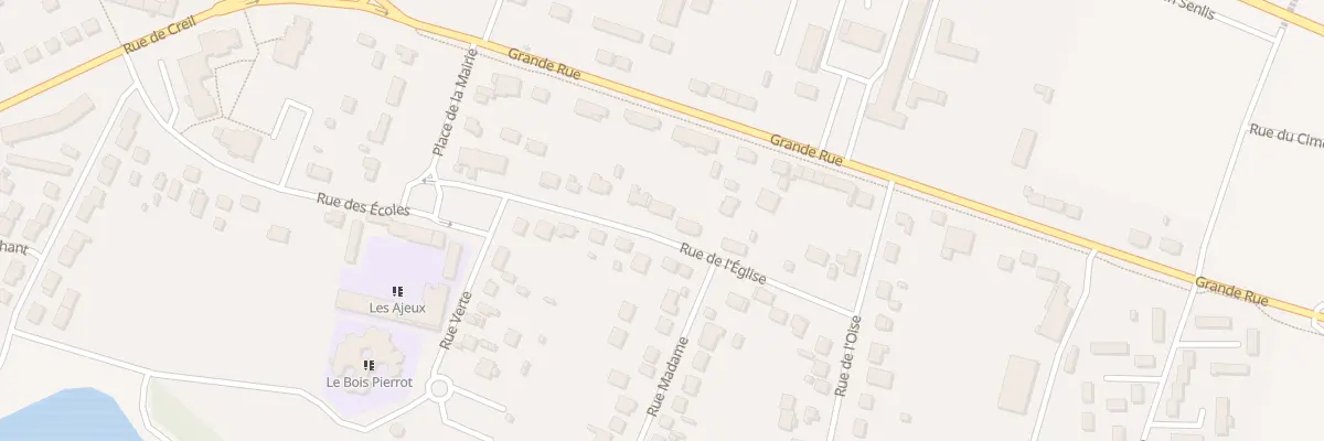 Plan du 7 Rue de l’Eglise à Bernes-sur-Oise