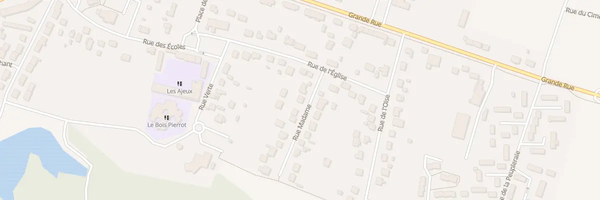 Plan du 2 Rue Madame à Bernes-sur-Oise