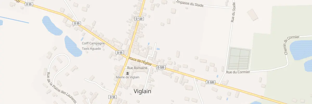 Plan du 5221 Le Bourg à Viglain