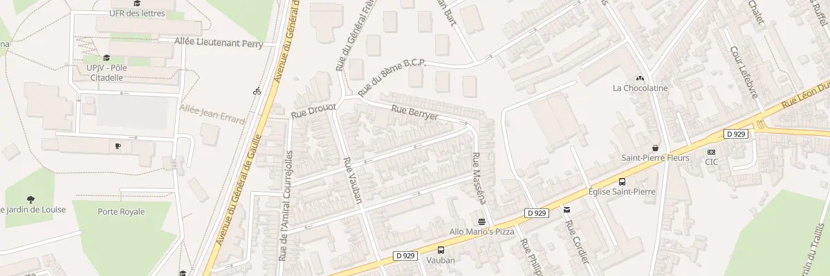 Plan du 41 Rue du Docteur Lenoël à Amiens