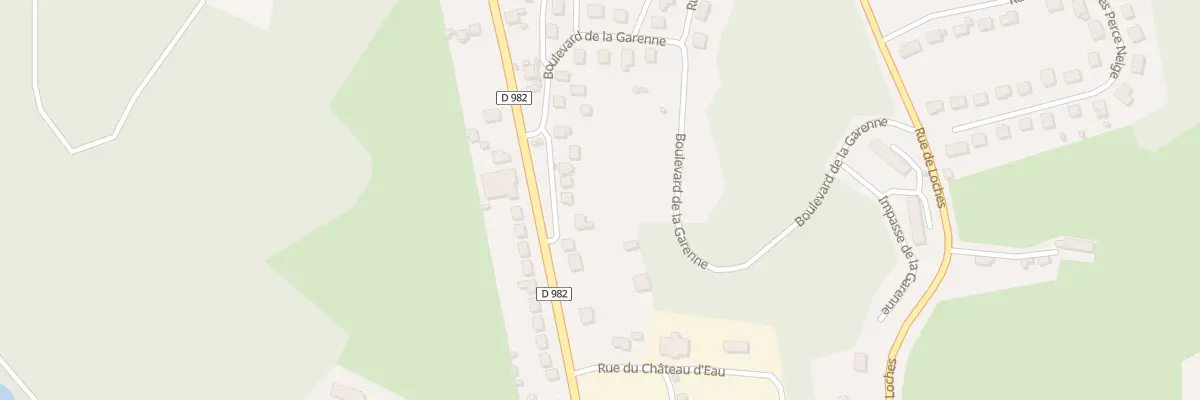 Plan du 30 Av du Gal Leclerc à Ussel