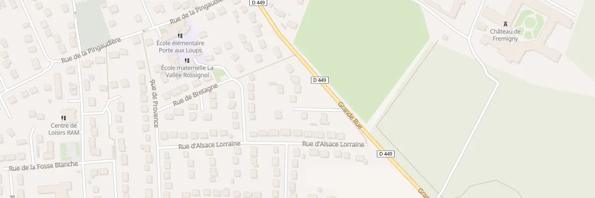 Plan du 54 Grande Rue à Bouray-sur-Juine