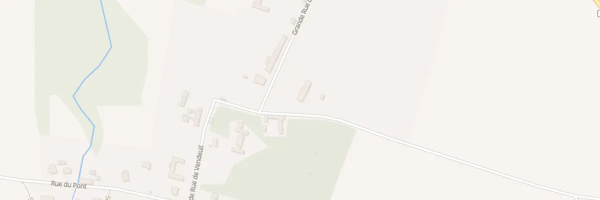 Plan du 2 Grande Rue de Vendeuil à Vendeuil-Caply
