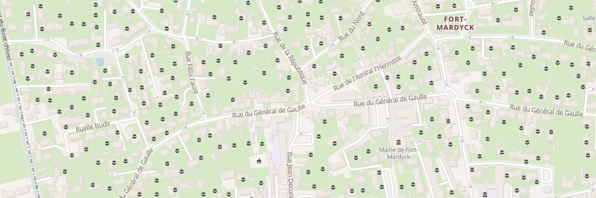 Plan du 84 Rue du General de Gaulle Fm à Dunkerque