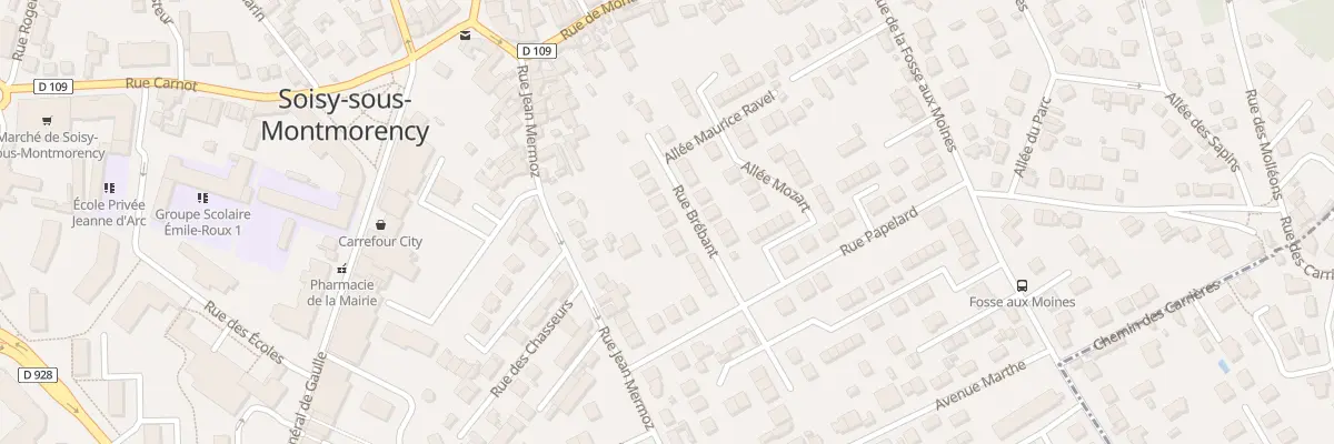 Plan du 15 Rue Brébant à Soisy-sous-Montmorency