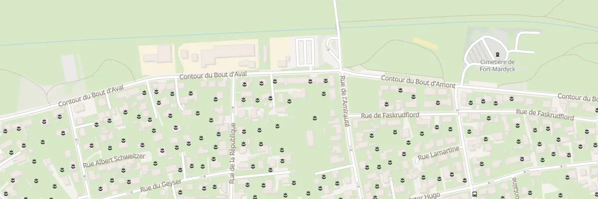 Plan du 128 Rue du Ctr du Bout d’Aval Fm à Dunkerque