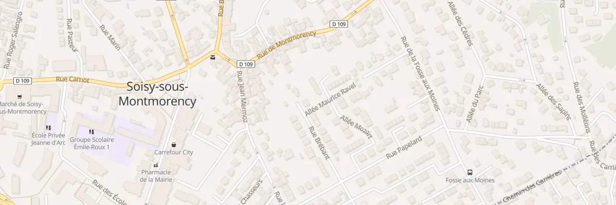 Plan du 16 Rue Brébant à Soisy-sous-Montmorency