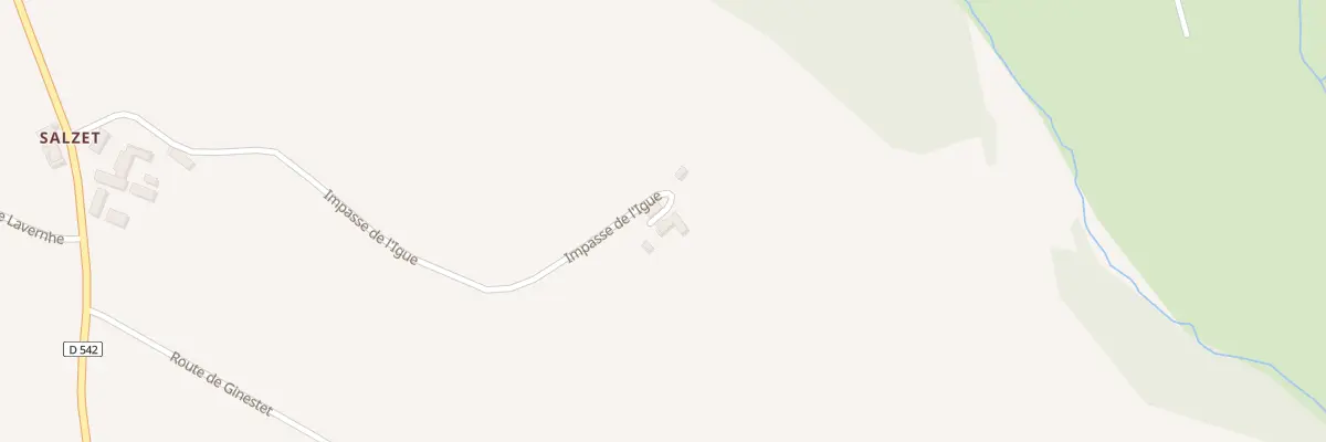 Plan du 5066 Ligue à Castanet