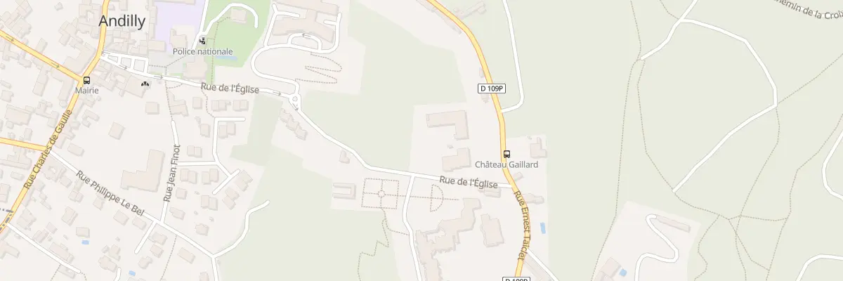 Plan du 6 Rue de l’Église à Andilly